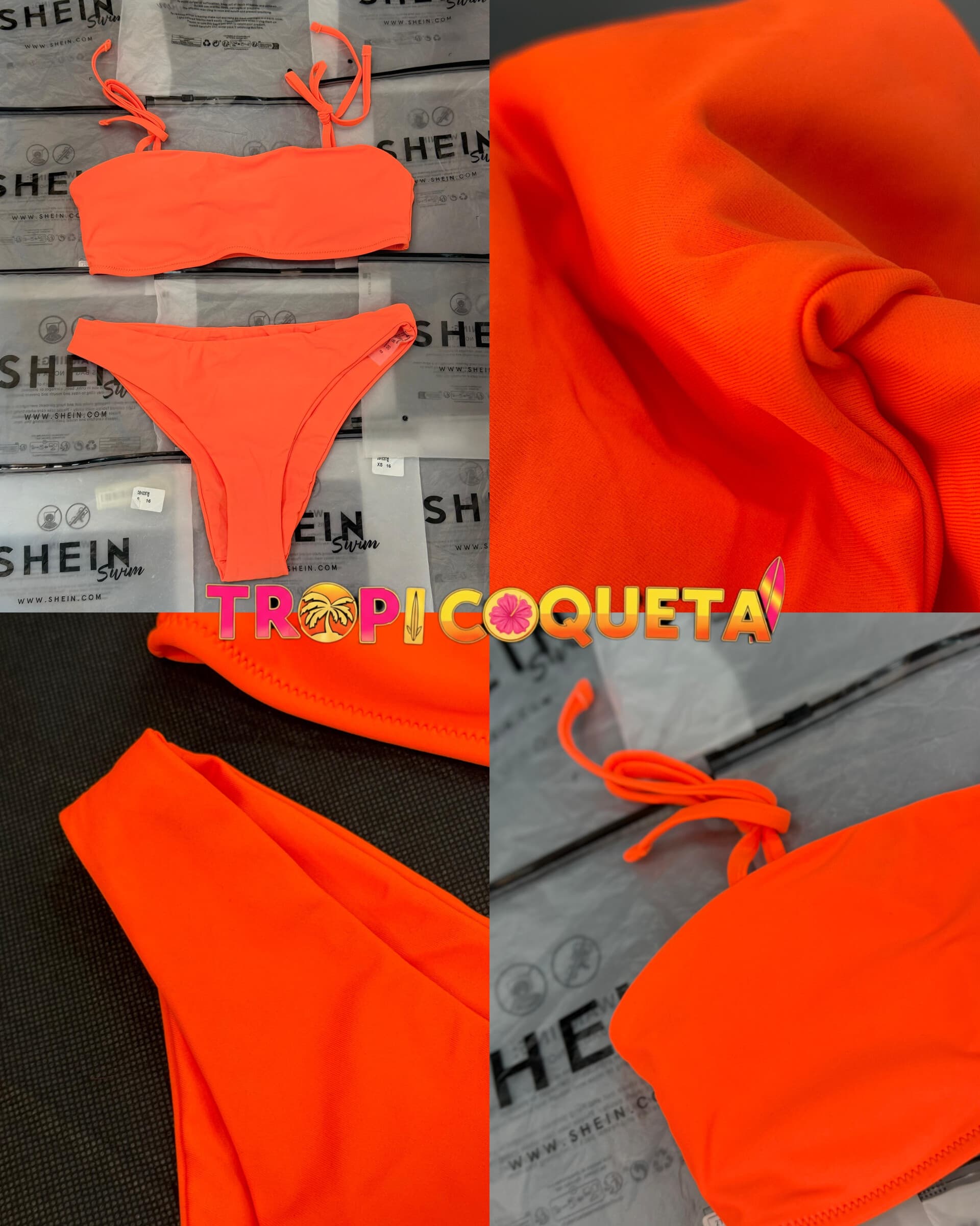 swimsuit orange 🛍 